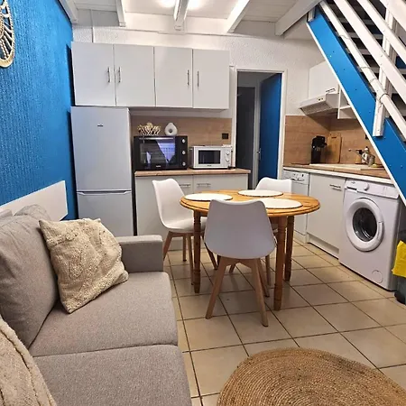 Maisonnette à 150m De La Plage, Climatisée, 6 Couchages *