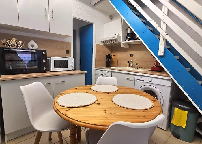 Maisonnette A 150m De La Plage, Climatisee, 6 Couchages Nyaraló Le Barcarès